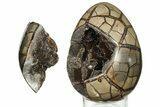 Septarian Dragon Egg Geode - Removable Section #191397-3